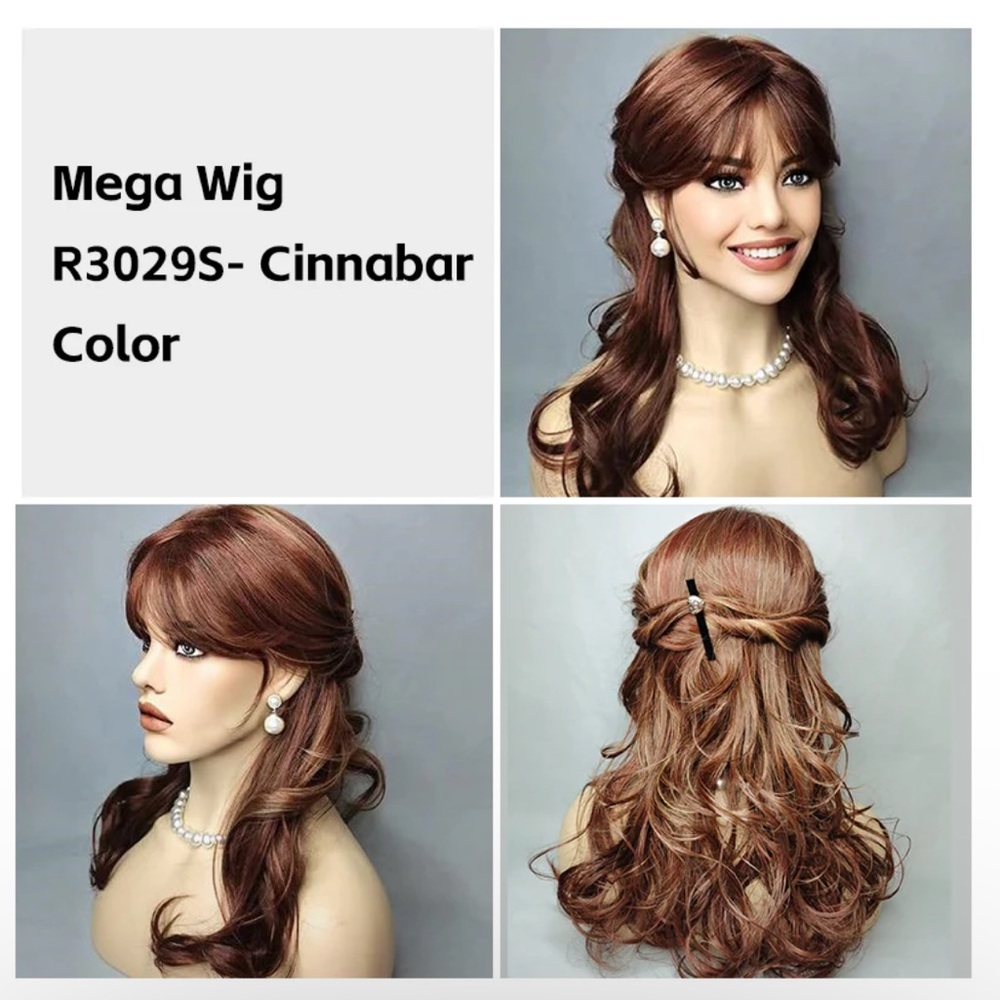 INNERBELLEZA • MID-LENGTH CURLY SYNTHETIC WIG (MONO CROWN)